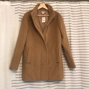 JCrew City Coat, Heather Camel - NEW